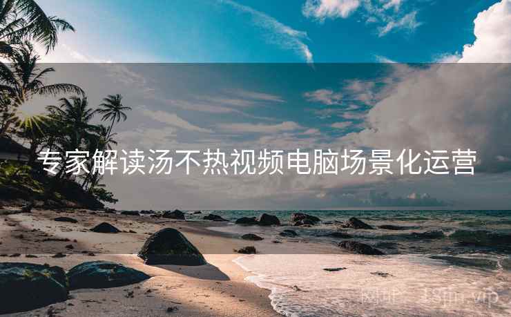 专家解读汤不热视频电脑场景化运营