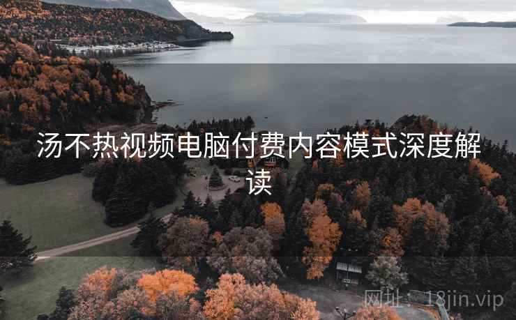 汤不热视频电脑付费内容模式深度解读