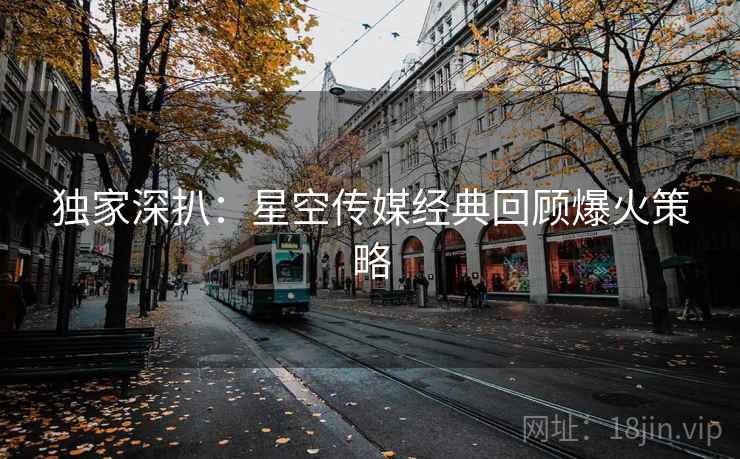 独家深扒：星空传媒经典回顾爆火策略